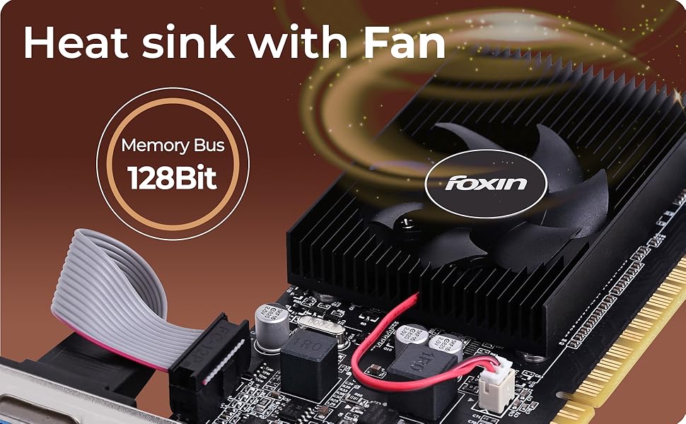 Foxin_Graphics_Card - Heat sink with Fan