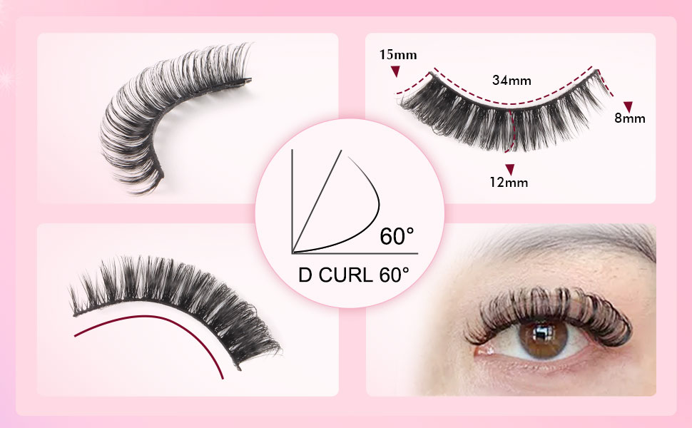 10 Paar Cateye Russian künstliche falsche wimpern 3D Natürliche Look Fake Lashes False Eyelashes