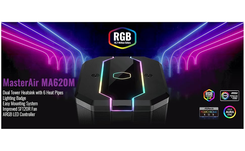 Cooler Master MasterAir MA620M System Chłodzenia Procesora