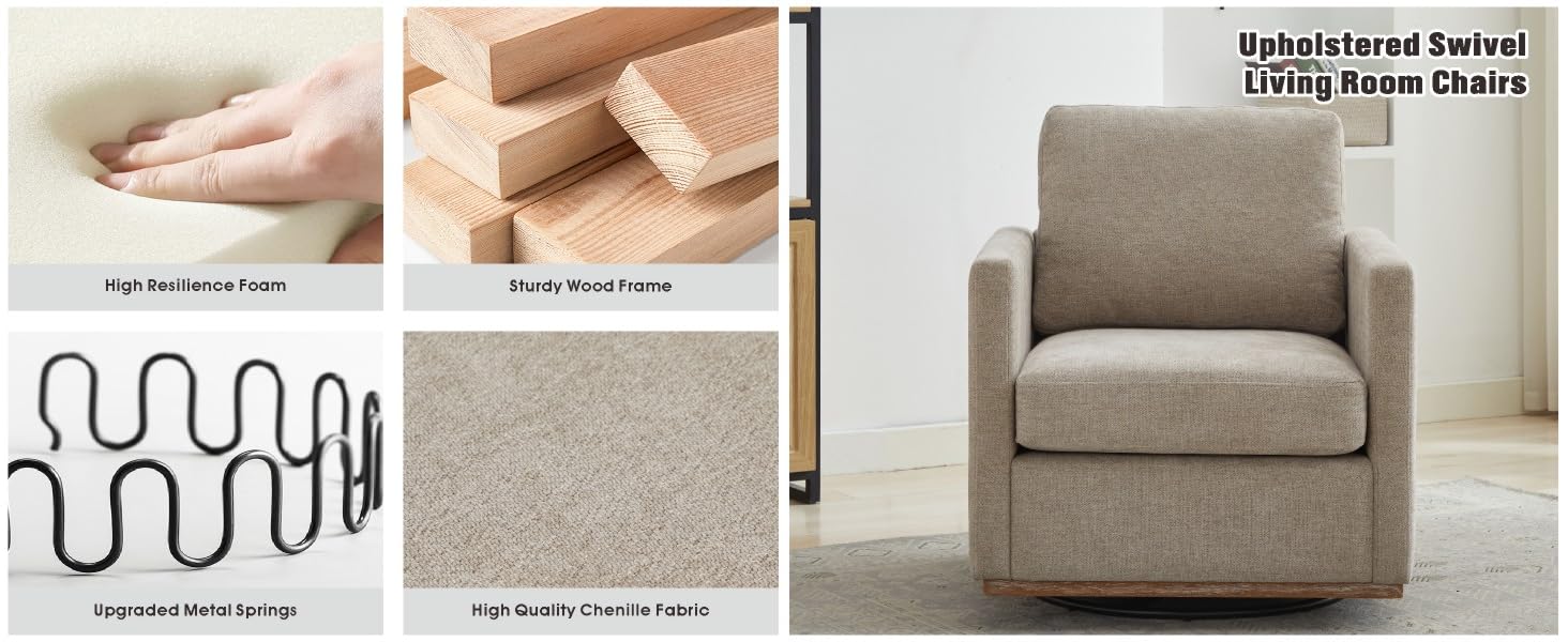 swivel accent chair