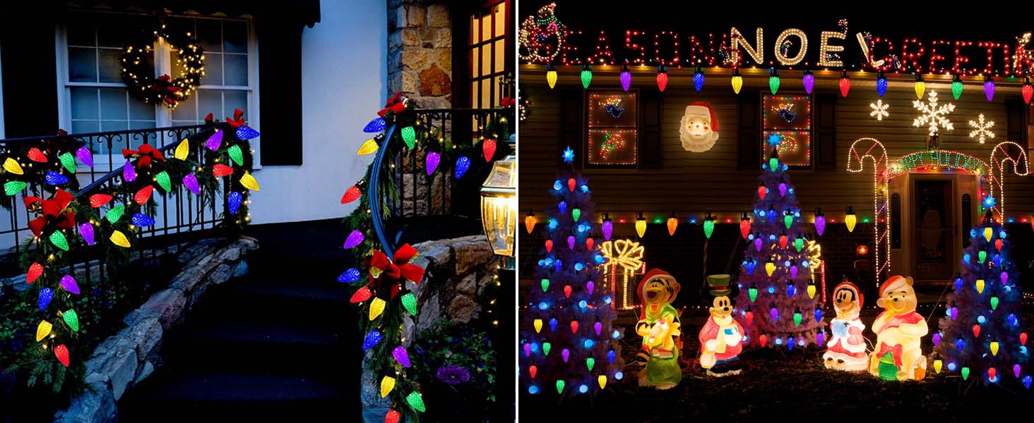 solar christmas decorations outdoor