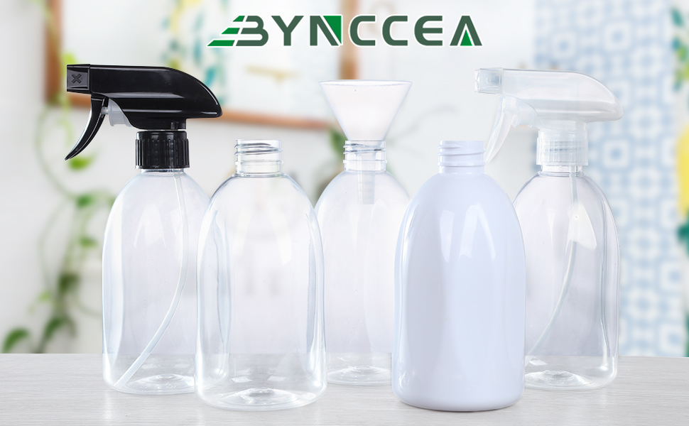 spray bottles