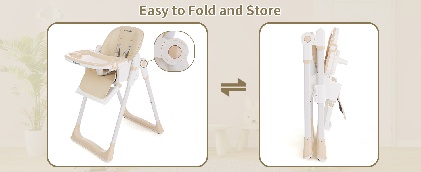Cochildor Foldable High Chair