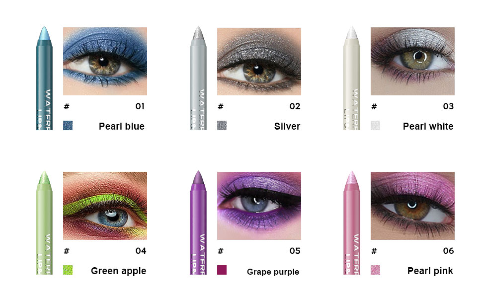 Waterproof and Long-Lasting Eye Makeup