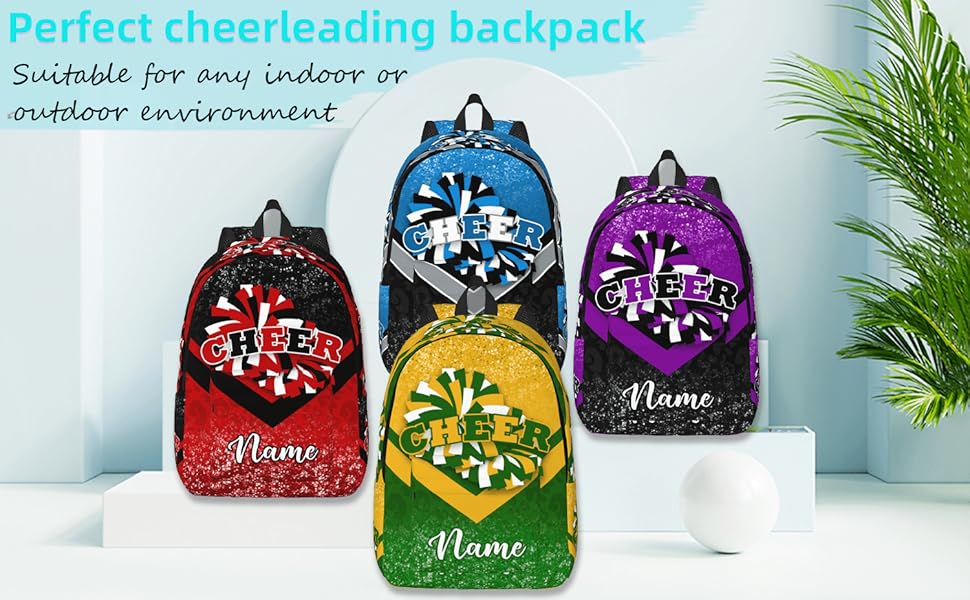 Custom Cheerleading Backpack Personalized Cheer Bags with