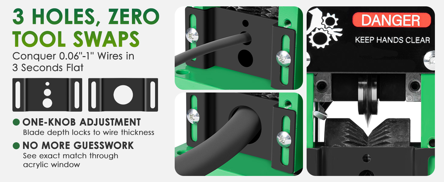 Portable Wire Recycling Power Tool