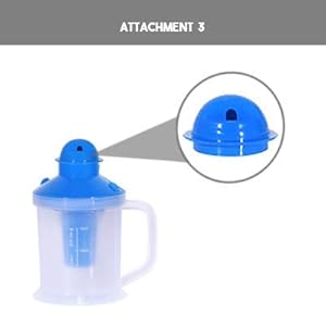 Steam 3 in 1 Vaporizer, Steamer for cough ,steam nose inhaler and facial vaporizer