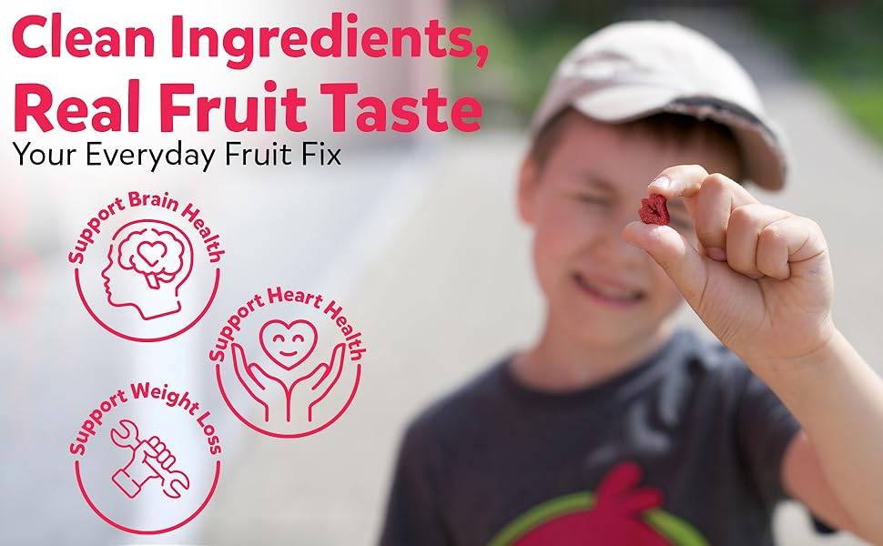 fruit snacks strawberry