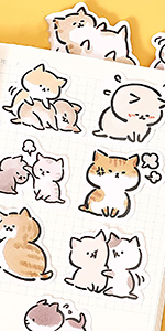 naughty cat sticker