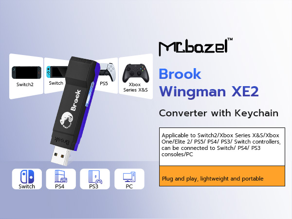 Amazon.com: Mcbazel Brook Wingman XE2 Converter for Xbox