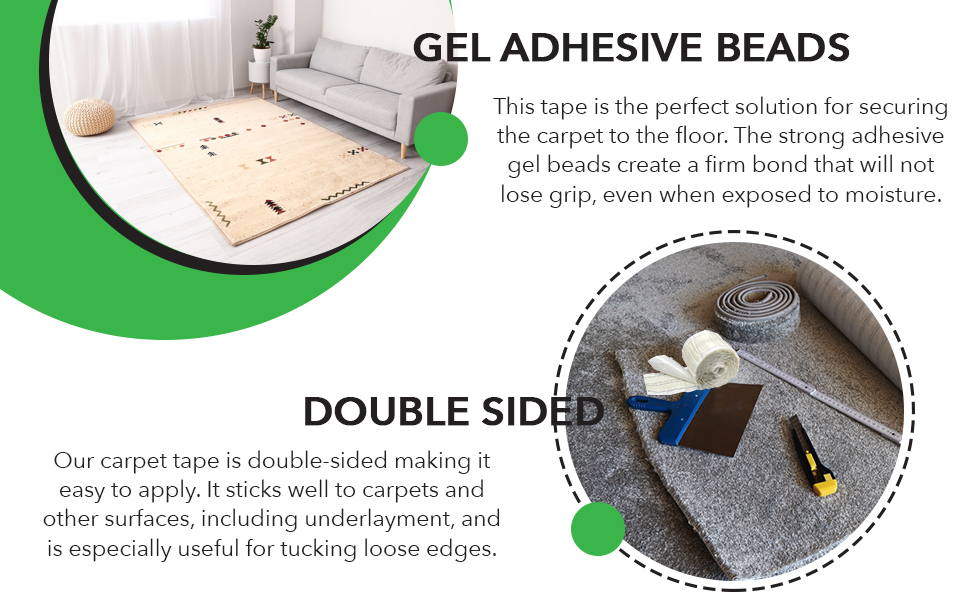 CCA Gel Double Sided DIY Carpet Joining Tape Amazon.co.uk DIY & Tools