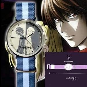 Amazon.co.jp: 腕時計 アナログ デスノート deathnote 夜神月 L