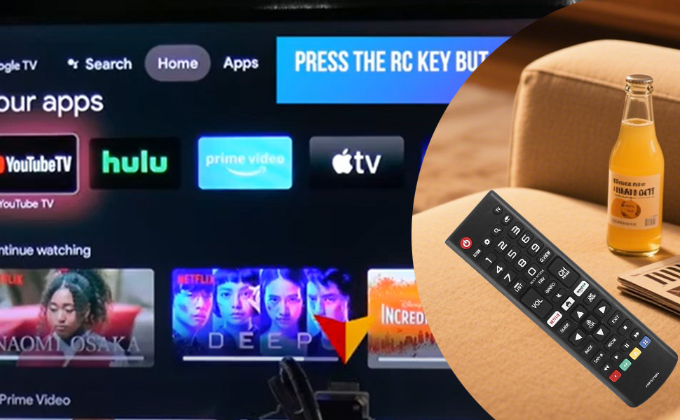 Remote Control Controller for LG tv