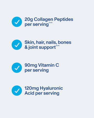 Benefits of collagen peptides