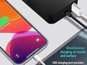 Additional USB port: