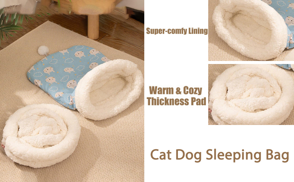 Cozy Pet Nest for Cats and Dogs