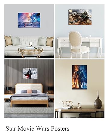 star movie wars posters bedroom painting frame man