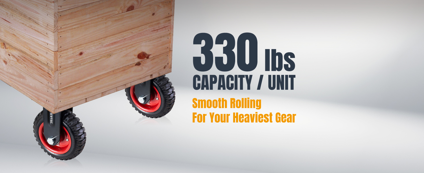 330 lbs Capacity / Unit