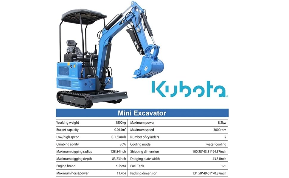 KubotaExcavator