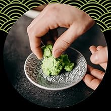 MAKES FRESH WASABI PASTE
