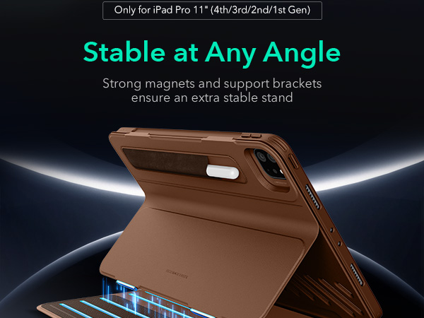 ESR iPad Pro 11インチ ケース ブラウン Amazon.com: ESR for iPad Pro 11 Inch Case (2022/2021/2020