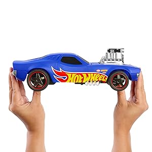 Hot Wheels 1:16 Scale RC Rodger Dodger Toy Car, Special 50th