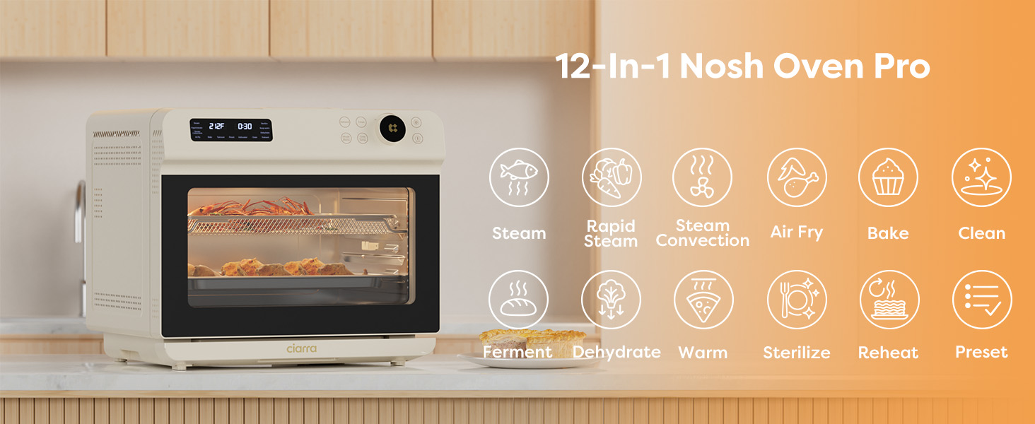 12-in-1 Steam Oven