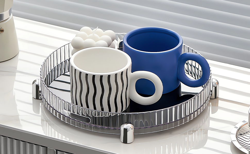 Makeup Perfume Organizer Turntable, SYOUACEND Lazy Susan, 360 Degree Rotating Lazy