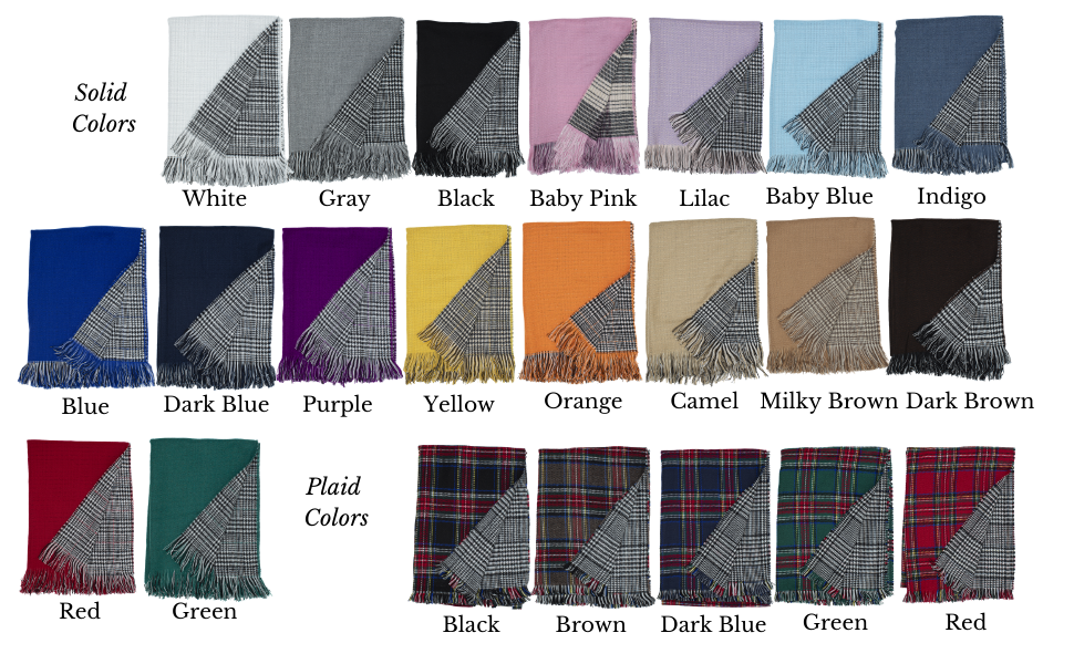 winter oversize shawl