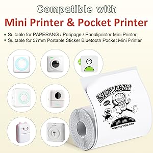 mini printer thermal paper