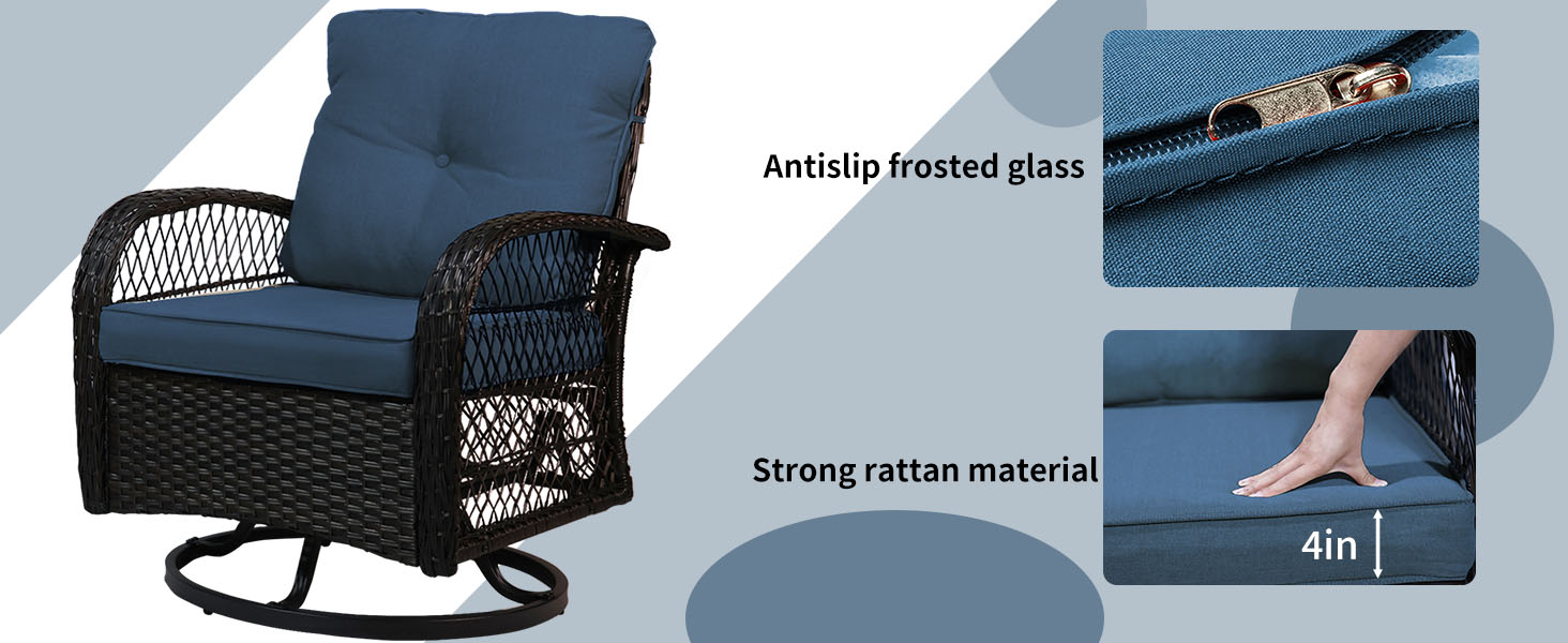 outdoor swivel rocker patio chairs