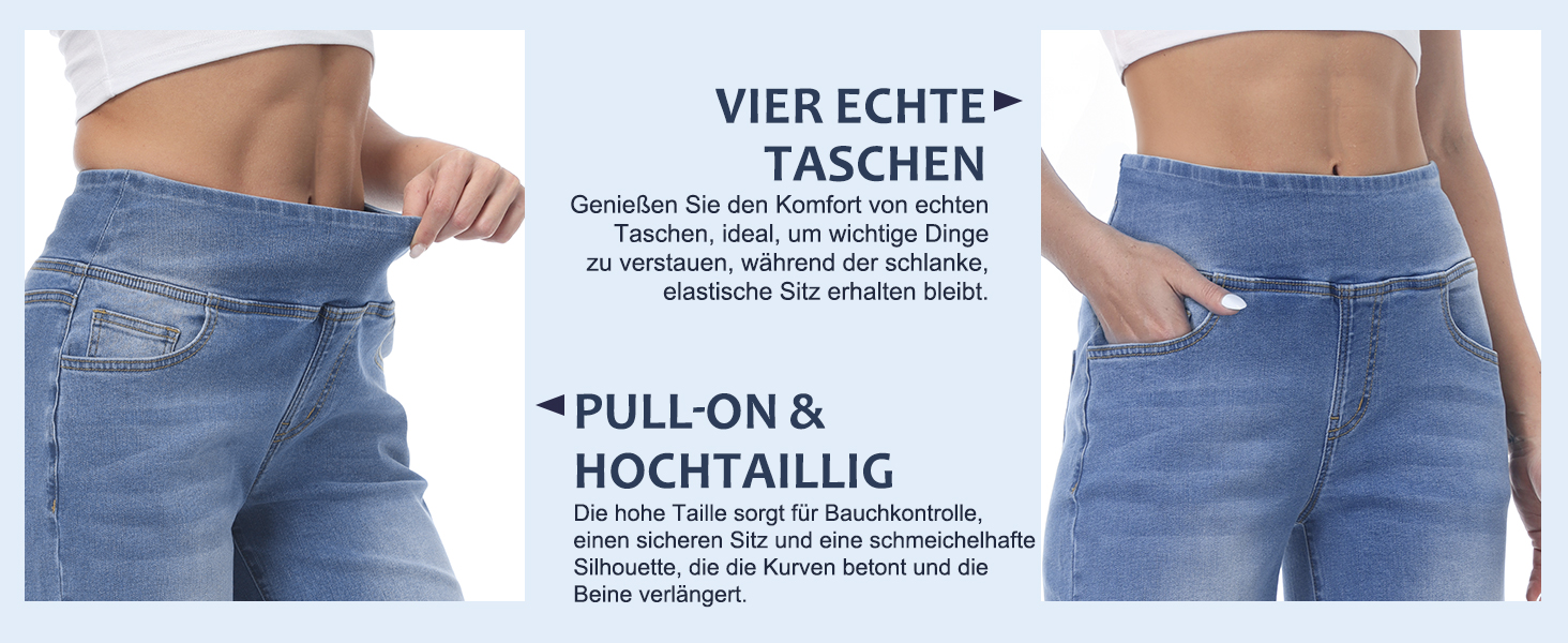 Gerade Beinjeans Damen