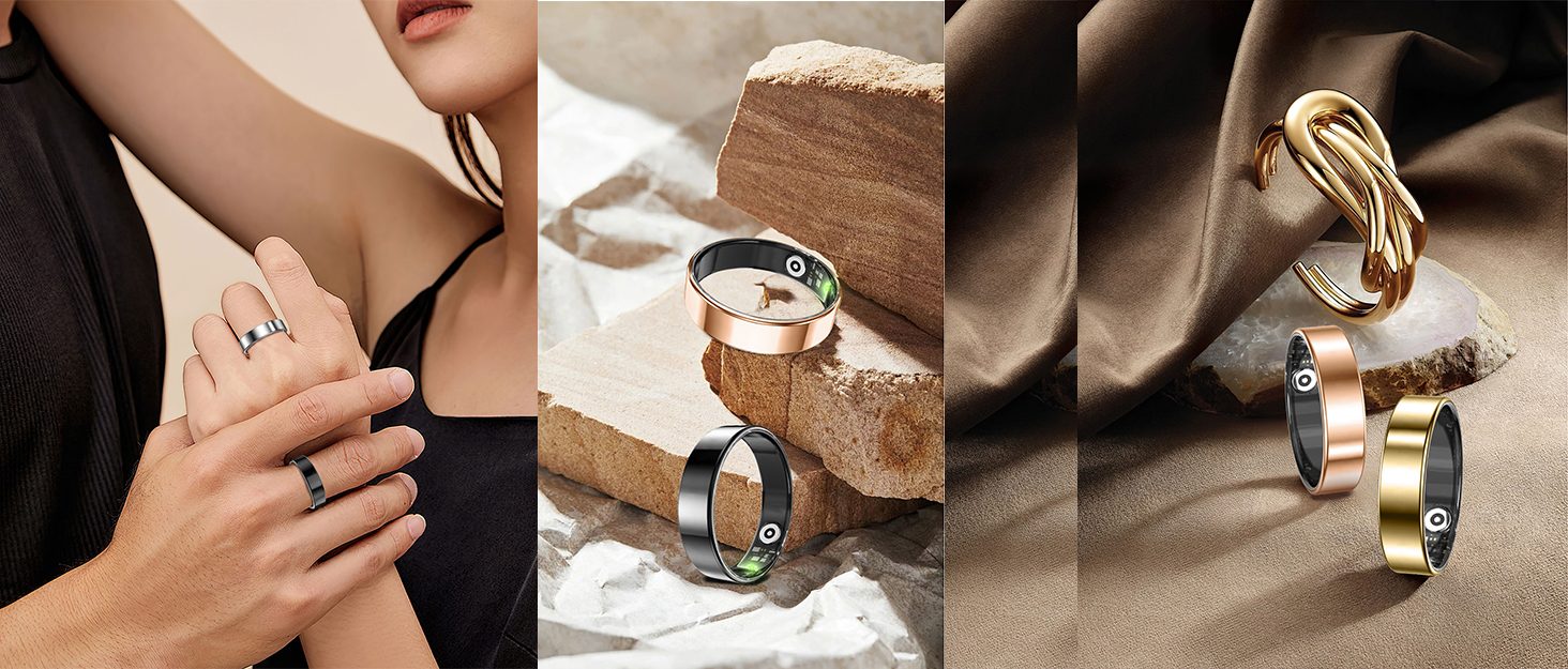 smart ring for women men, activity fitness tracker, fitness rings for women, sleep tracker ring