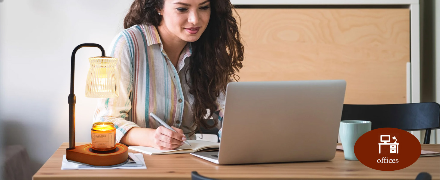 candle warmer lamp with timer