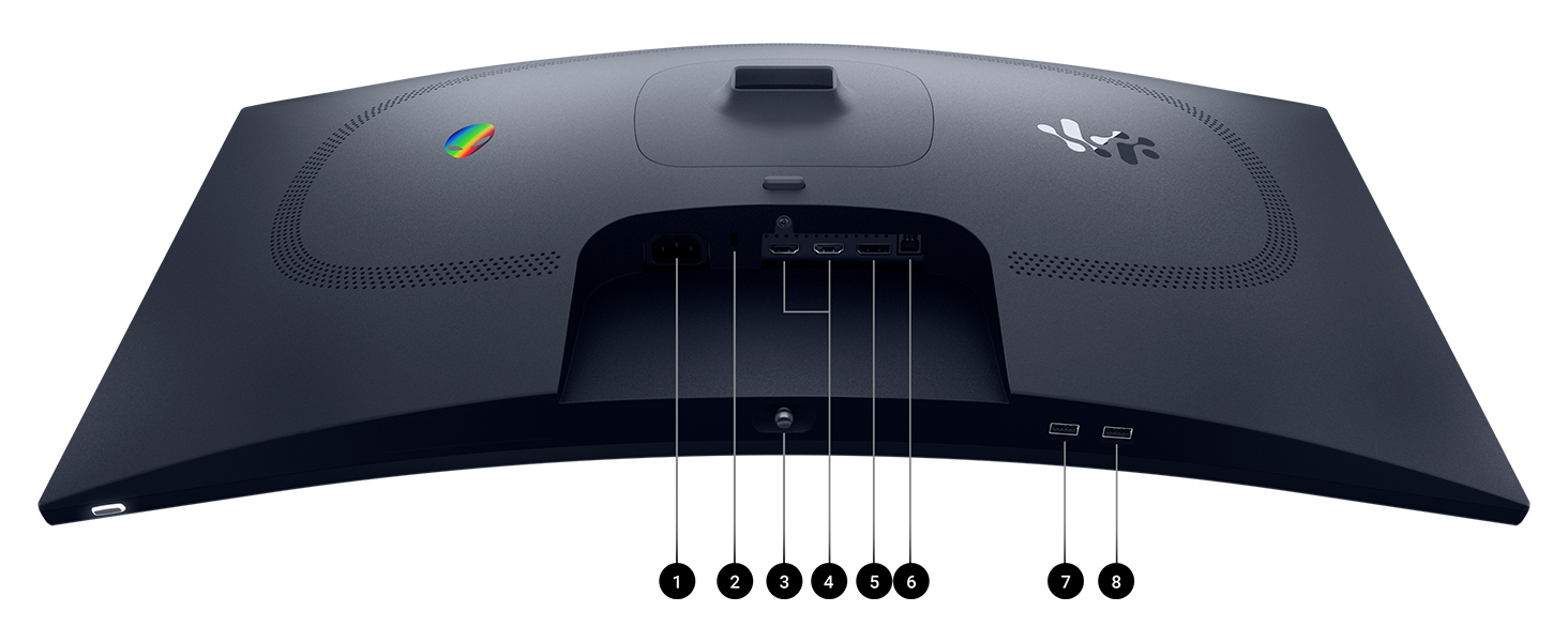 DELL Alienware 32 AW3225DM, QHD (2560x1440), 1500R Incurvé, 180Hz, VA, 1ms 10 M