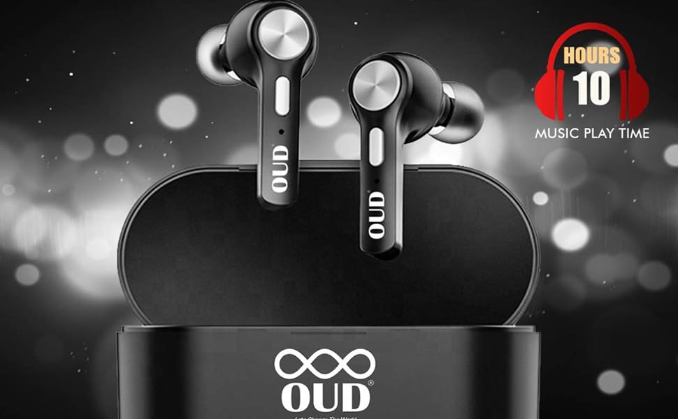 OUD ODTWS004 Truly Wireless Bluetooth In Ear Earbuds with Mic (As Per