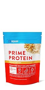 equip foods prime protein powder peanut butter