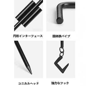 Amazon.co.jp: アイアンランタンスタンド ランタンハンガー