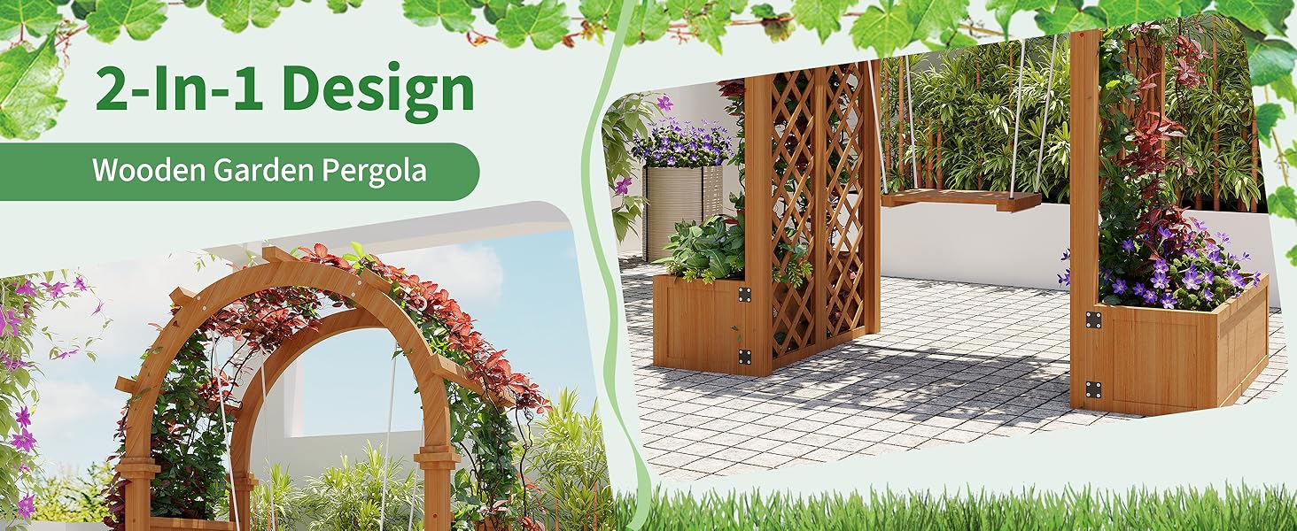 Garden Arch-Brown
