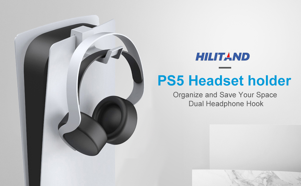 Headphone Holder for PS5, Headphone Stand Hanger Headset