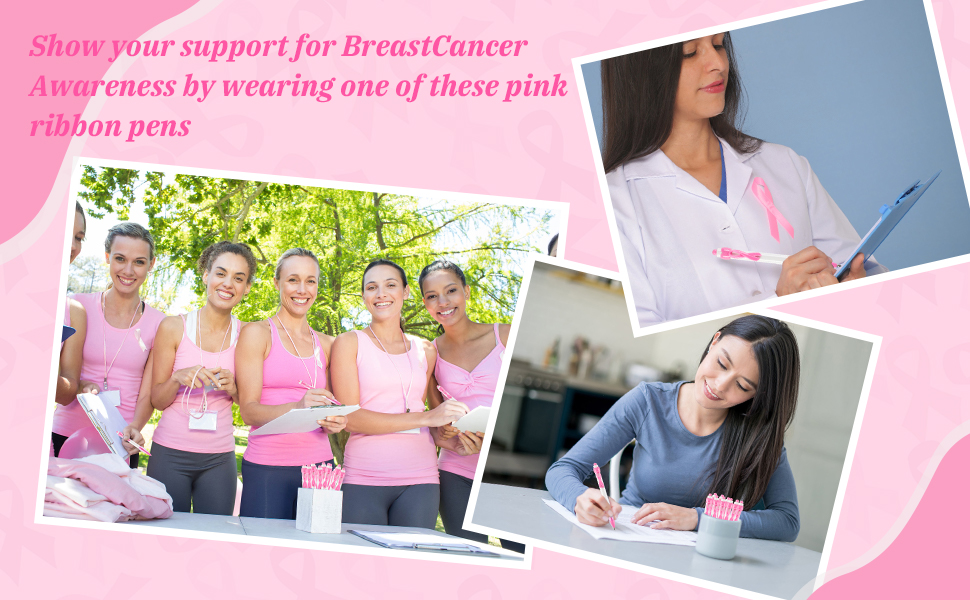 SANNIX breast cancer awareness pens