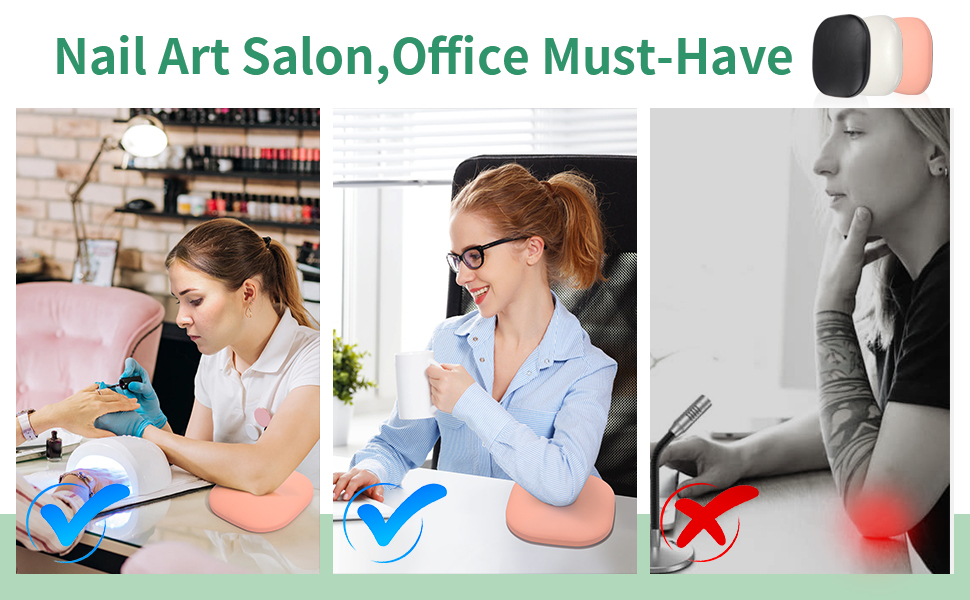 Nail Arm Rest for Elbow, Elbow Pad Arm Rest for Nails