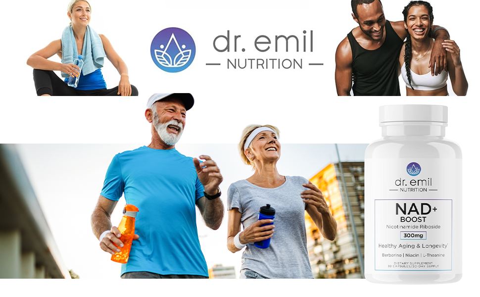 Supplement for Longevity, Healthy Aging & Cellular Regeneration - NAD Supplement with with Berberine