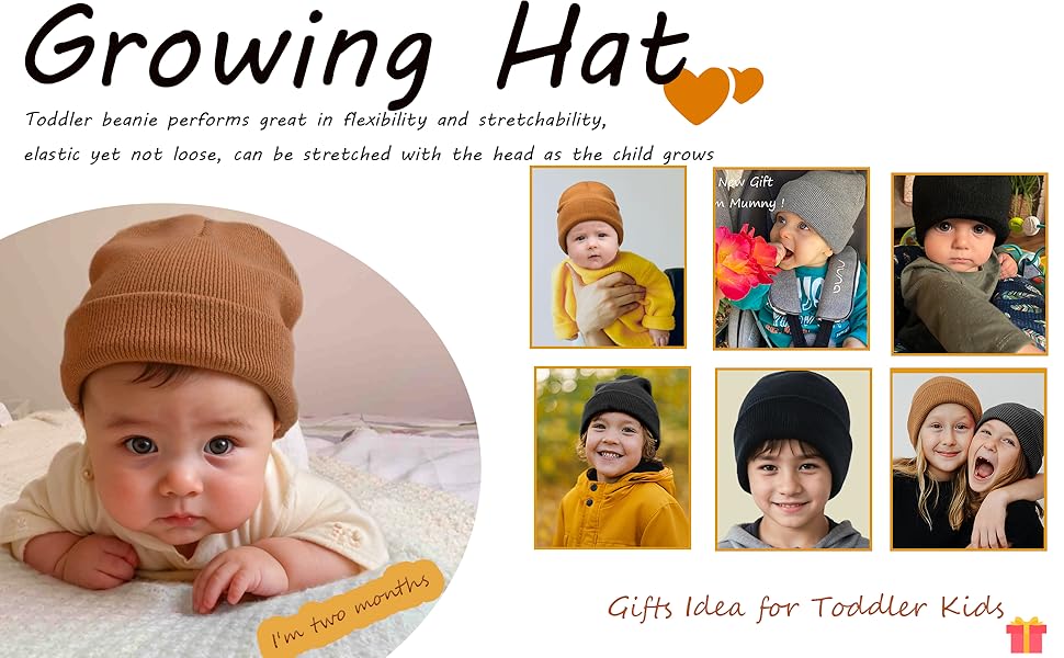 baby kids winter beanie hats
