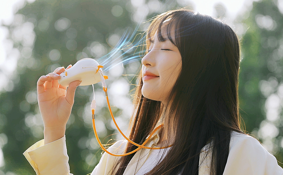 Mini neck fan
