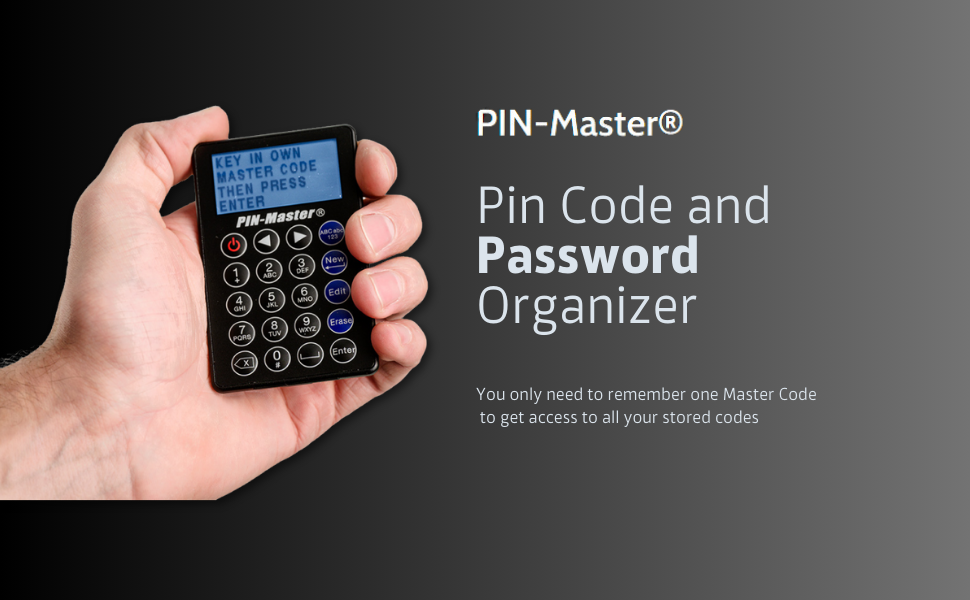 Password book organizer codes pin code digital password keeper
