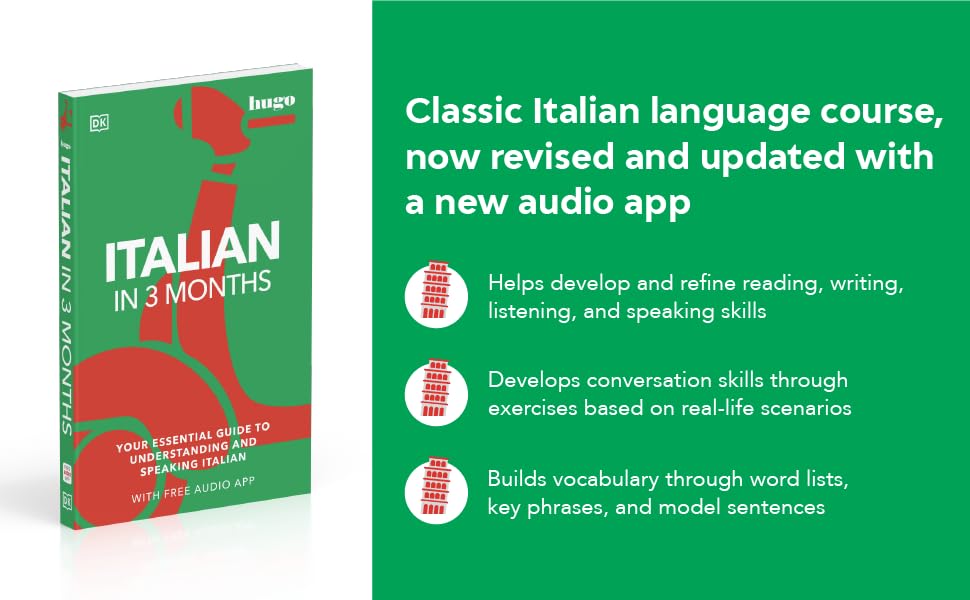 Italian in 3 Months with Free Audio App Your Essential Guide to