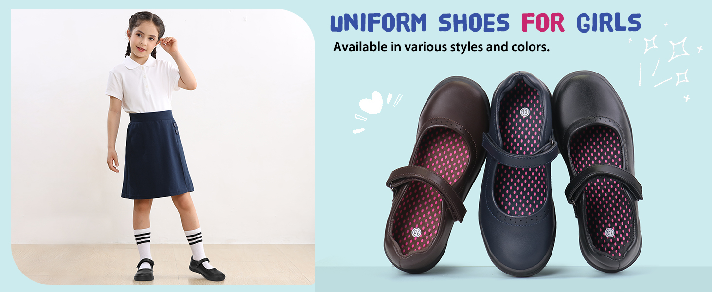 Girls Comfortable Dress Shoes