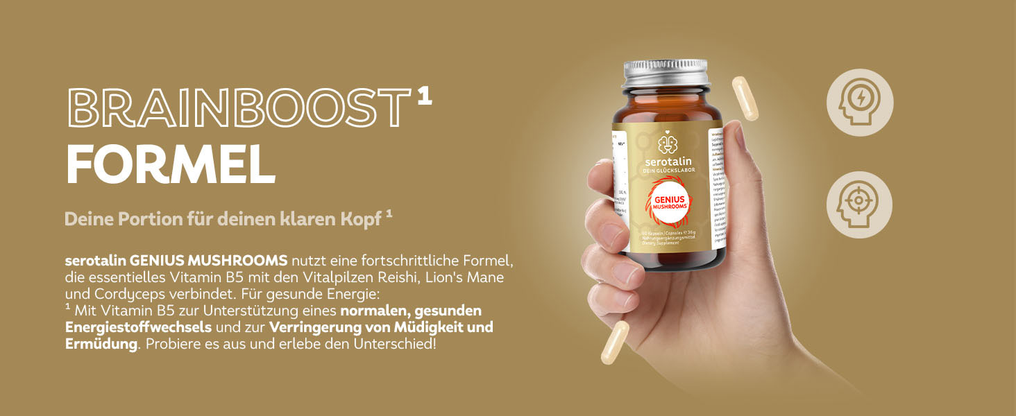 serotalin GENIUS MUSHROOMS