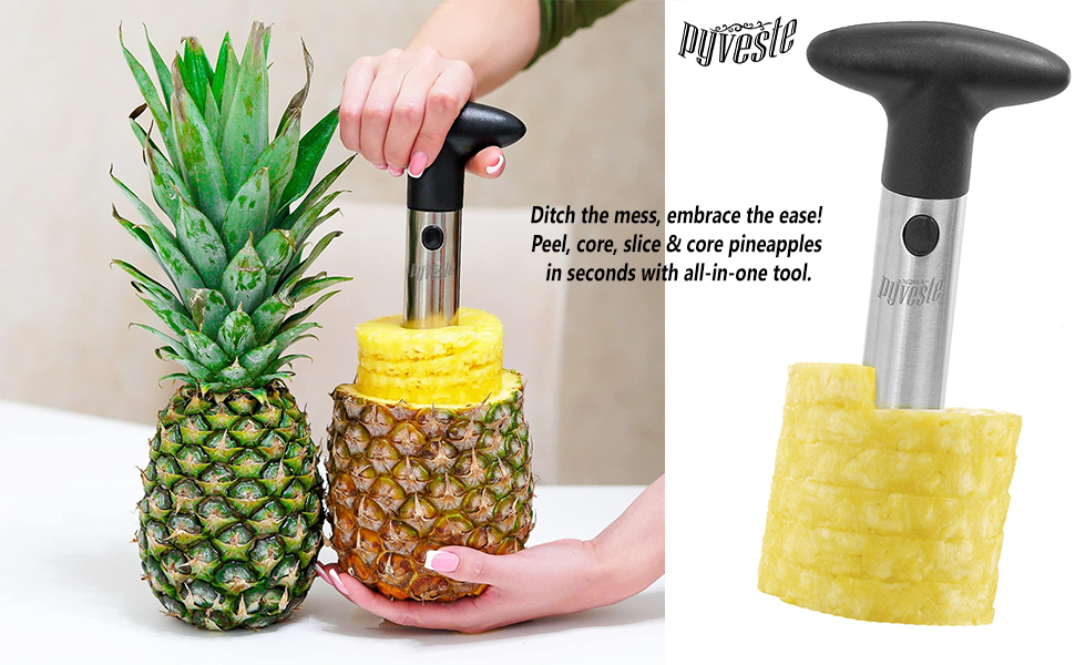 Pineapple slicer tool